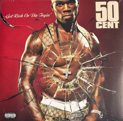 50 Cent – Get Rich Or Die Tryin’ – 2×LP Vinyl Album Brand New Sealed
