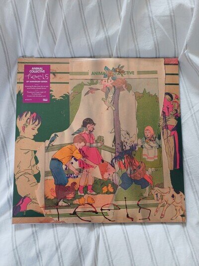Animal Collective Feels 20th Anniversary Edition 3 LP Purple Grape Vinyl