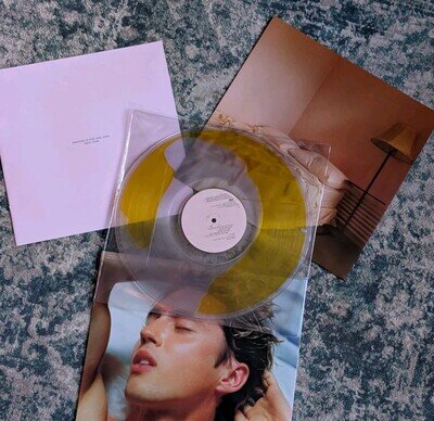 Troye Sivan SOMETHING TO GIVE EACH OTHER CLEAR HONEY VINYL LP Liquid Fill LE New