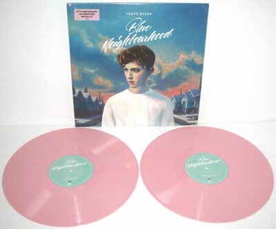 TROYE SIVAN - BLUE NEIGHBOURHOOD Pink Vinyl 2xLP - Anniversary Bloom In A Dream