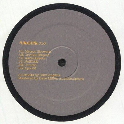 ANGELIS, Dimi - ANGLS 016 - Vinyl (12" + insert)