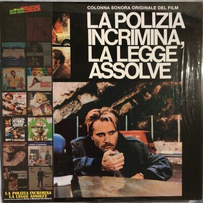 Guido And Maurizio De Angelis - La Polizia Incrimina, La Legge Assolve OST LP