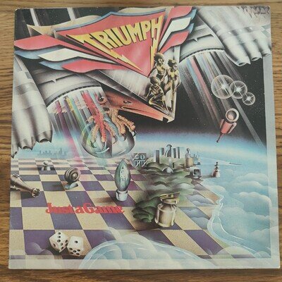 TRIUMPH JUST A GAME ALBUM VINYL RECORD RCA PL13224 1979 ROCK CANADIAN HARD ROCK