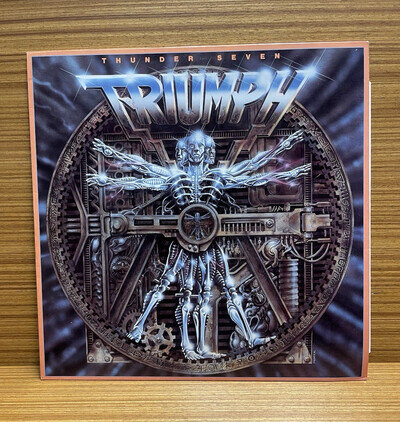 Triumph Thunder Seven 12" Black Vinyl LP 1984 MCA MCF 3246 33RPM Stereo