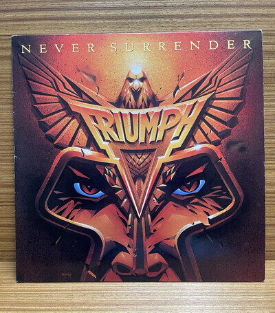 Triumph Never Surrender 12" Black Vinyl LP 1983 RCA RCALP 6067 Stereo Rock