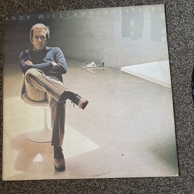 Andy Williams Solitaire Vinyl Record LP 1973 CBS