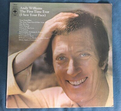 Andy Williams - The First Time Ever ( I Saw Your Face) : Vinyl LP, CBS 65559