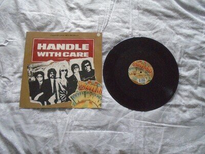 THE TRAVELING WILBURYS - HANDLE WITH CARE VINYL 12" SINGLE B1
