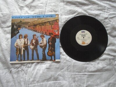 THE TRAVELING WILBURYS - END OF THE LINE VINYL 12" SINGLE B1