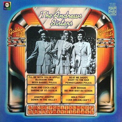 The Andrews Sisters - Golden Hits (LP, Album) (Near Mint (NM or M-)) - 279138312