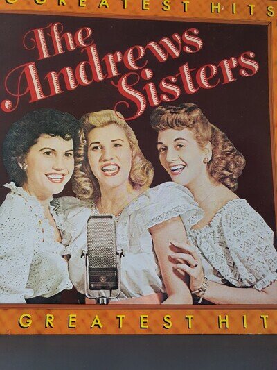 The Andrews Sisters - 20 Greatest Hits LP (VG+/VG+) '