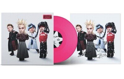 5 Seconds Of Summer Everyone’s A Star USA Pink Glitter Vinyl SIGNED New/Unplayed