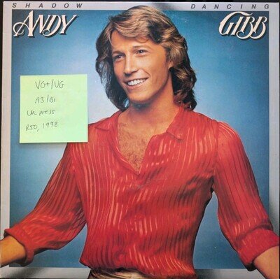 Andy Gibb Shadow Dancing Vinyl Record VG+/VG 2394202 1978