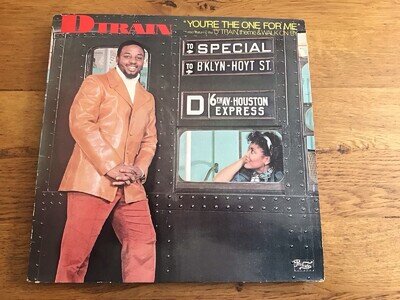 D Train- D Train Vinyl Album 1982 Excellent Condition Epic Records 85683