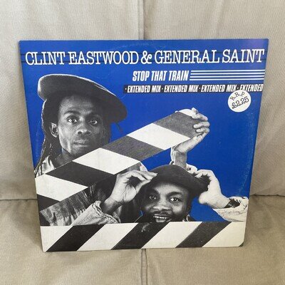 Clint Eastwood/General Saint - Stop That Train/Monkey Man - 12" Vinyl - 12 OINK4