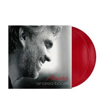 BOCELLI, Andrea - Amore - Vinyl (gatefold translucent red vinyl 2xLP)