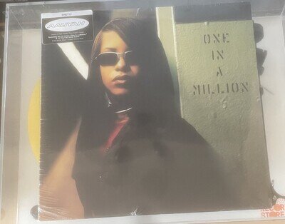 AALIYAH: ONE IN A MILLION Vinyl LP Coke Bottle Clear + Cream Galaxy New Sealed