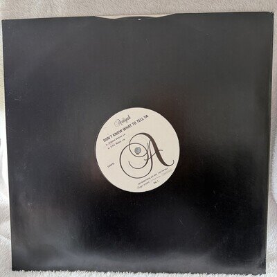 Aaliyah - Don't Know What To Tell Ya, 12", VG VG (Vinyl)