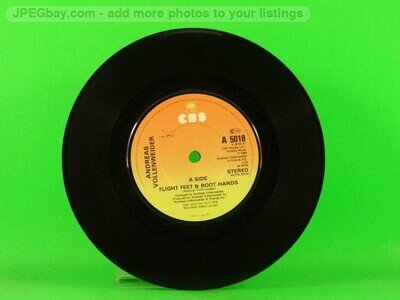 VOLLENWEIDER,ANDREAS FLIGHT FEET & ROOT HANDS (137) 7" CBS