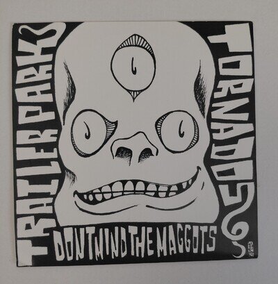 Trailerpark Tornados Don't Mind The Maggots 7" E.P. Grey Vinyl U.S. Release