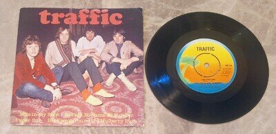 Traffic Hole In My Shoes/Paper Sun EP 7 Vinyl 1978 Excellent Copy Mulberry Bush