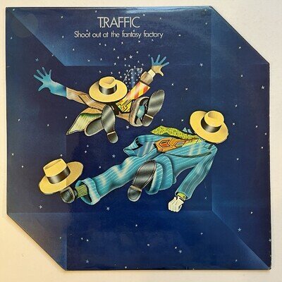 Traffic, Shoot Out At The Fantasy Factory, Vinyl LP, Island 1973, EX/VG+, 1st UK
