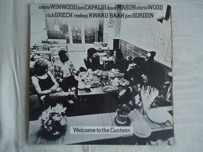 Vinyl Album LP Traffic Welcome To The Canteen Steve Winwood 1971 Island A2-B1
