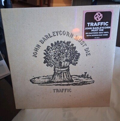 Traffic, John Barleycorn Must Die, 180gm, remastered, Stereo 775125-6, SEALED