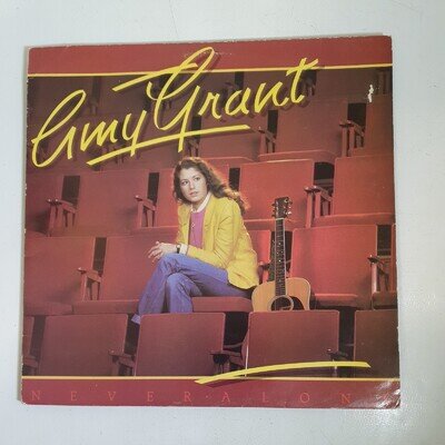 Vintage Amy Grant "Never Alone" Vinyl LP Album (1981)