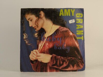 AMY GRANT BABY BABY (79) 2 Track 7" Single including Picture Sleeve A&M RECORDS