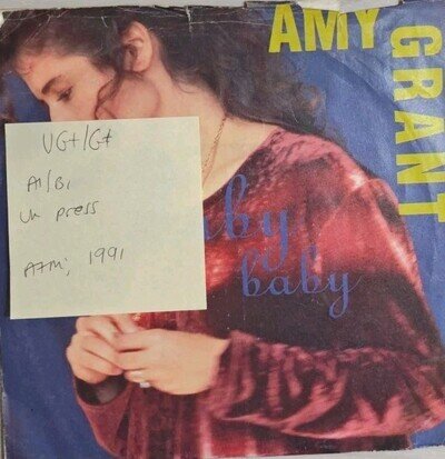 Amy Grant Baby Baby Vinyl Record VG+/G+ AM 727 1991