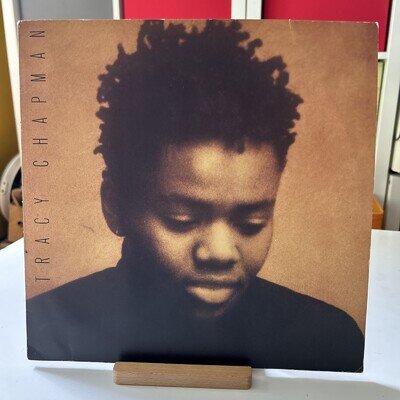 LP VINYL TRACY CHAPMAN SELF TITLED ALBUM 1988 UK 1ST PRESS EX/VG+