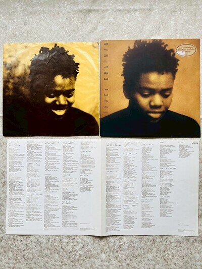 TRACY CHAPMAN Vinyl LP - TRACY CHAPMAN - 1ST PRESSING 1988