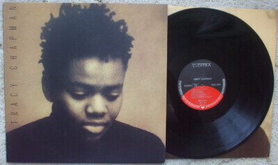 Tracy Chapman - Self Titled - EX- Vinyl LP + Lyric Inner - LOW BUY IT NOW