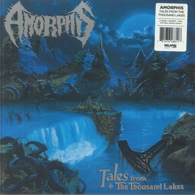 AMORPHIS - Tales From The Thousand Lakes - BLUE MARBLED VINYL LP