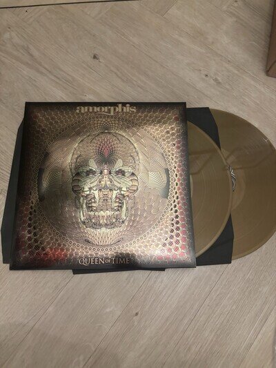 Amorphis - Queen of Time LP 2018 Nuclear Blast – NB 4126-8 [Gold] NM/NM