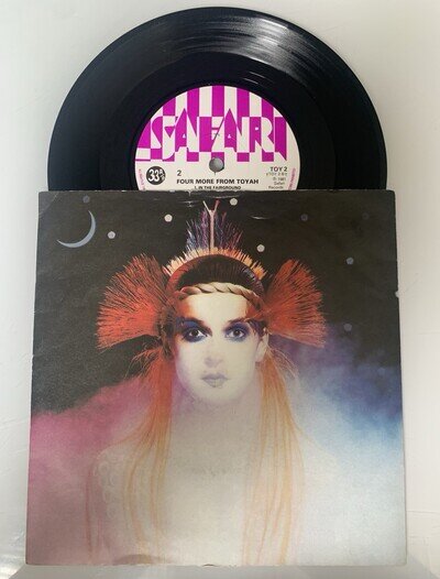 Toyah Four More From Toyah 7" EP Vinyl Record 1981 33 RPM UK