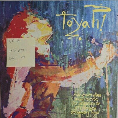 Toyah Self Titled Vinyl Record EX/VG SLP/402 1981