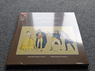 Donizetti Don Pasquale 2 LP Vinyl Box Set HMV DMM BRAND NEW SEALED From 1984