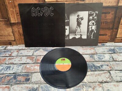 ACDC Back In Black Vinyl Album - Original 1980 LP K 50735