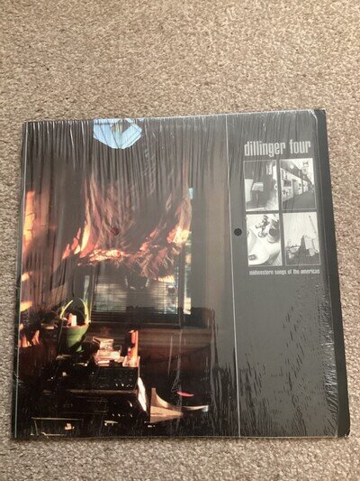 Dillinger Four Midwestern Songs of the Americas black vinyl lp nm condition