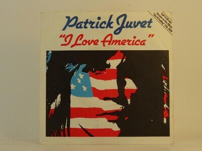 PATRICK JUVET I LOVE AMERICA (54) 2 Track 7" Single including Picture Sleeve PYE