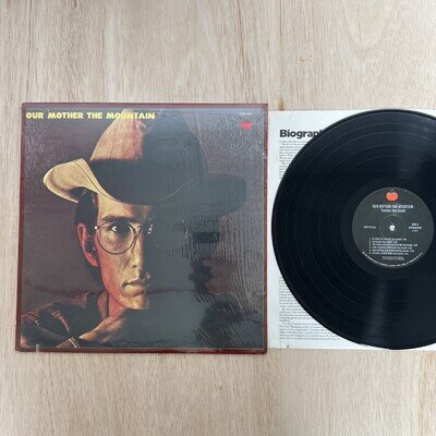 TOWNES VAN ZANDT Our Mother The Mountain LP Vinyl Tomato TOM 7015 1978 NEAR MINT