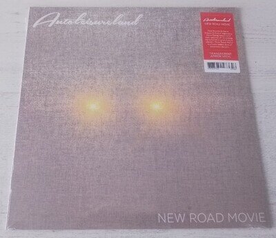 AUTOLEISURELAND - NEW ROAD MOVIE (transparent amber vinyl LP) NEW & SEALED