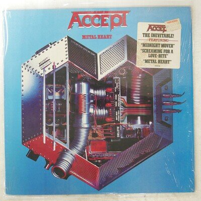 ACCEPT METAL HEART PORTRAIT BFR39974 1LP