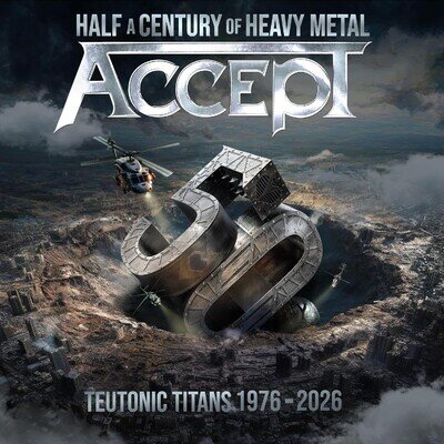 Accept Teutonic Titans 1976-2026 (Vinyl) (PRESALE 04/09/2026)