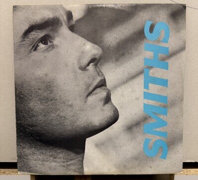The Smiths Panic Vinyl German Pressing TELDEC 6.20648 AE - Translucent Blue