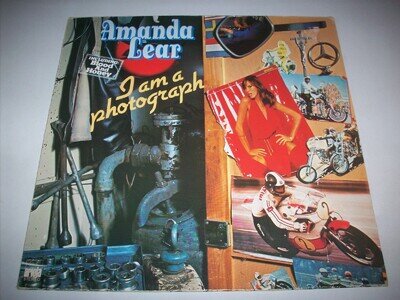 AMANDA LEAR - I AM A PHOTOGRAPH LP (1977) German Import