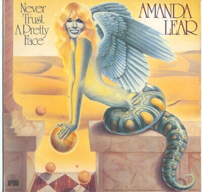 AMANDA LEAR - NEVER TRUST A PRETTY FACE - 12" VINYL LP