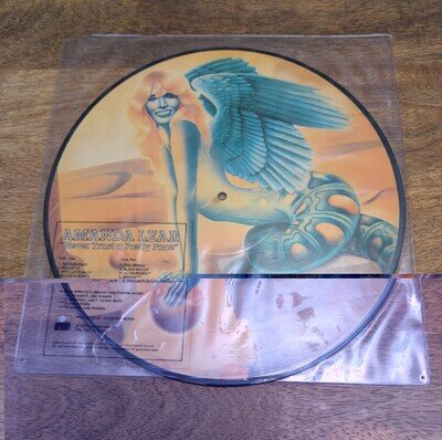 Amanda Lear Never Trust A Pretty Face Vinyl Picture Disc UK 1979 Ariola ARL LP